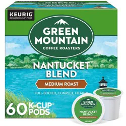 Green Mountain Coffee Nantucket Blend Coffee Pods - Medium Roast - 60ct/19.8oz