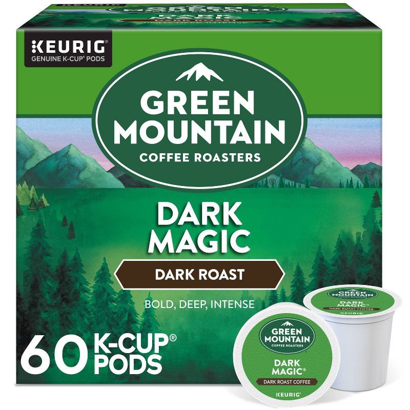 slide 1 of 11, Green Mountain Dark Magic Dark Roast Coffee Keurig K-Cup Pods - 60ct/24.1oz, 60 ct, 24.1 oz