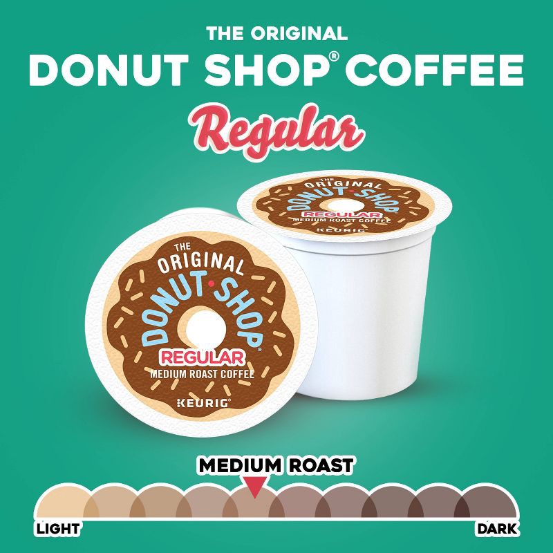 slide 6 of 17, The Original Donut Shop Regular Coffee Pods - Medium Roast - 60ct/23.4oz, 60 ct, 23.4 oz