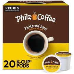 Philz Coffee Philtered Soul Medium Roast Coffee Keurig K-Cup Pods - 20ct/7.7oz