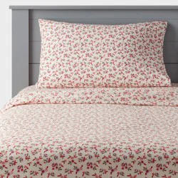 Twin Ditzy Flower Kids' Cotton Sheet Set - Pillowfort™