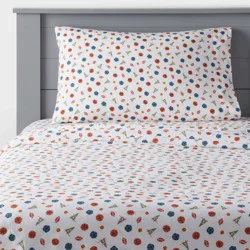 Full Boy Sport Kids' Cotton Sheet Set - Pillowfort™