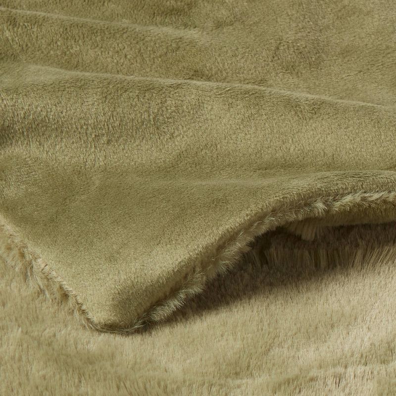 slide 3 of 3, Green Wave Kids' Plush Throw Blanket - Pillowfort™, 1 ct