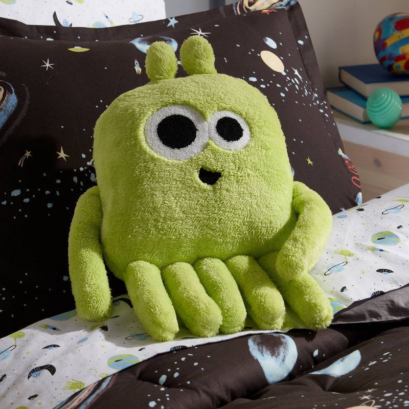 slide 2 of 3, Alien Kids' Decorative Pillow - Pillowfort™, 1 ct