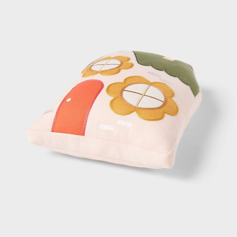 slide 3 of 3, House Kids' Decorative Pillow - Pillowfort™, 1 ct