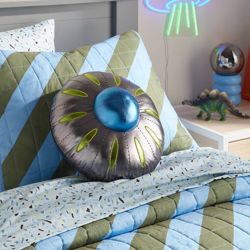 slide 2 of 4, UFO Kids' Decorative Pillow - Pillowfort™, 1 ct