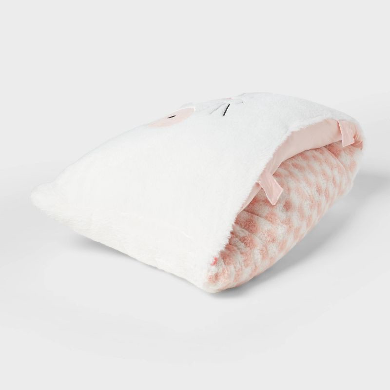 slide 3 of 5, Cat Kids' Sleeping Bag - Pillowfort™, 1 ct