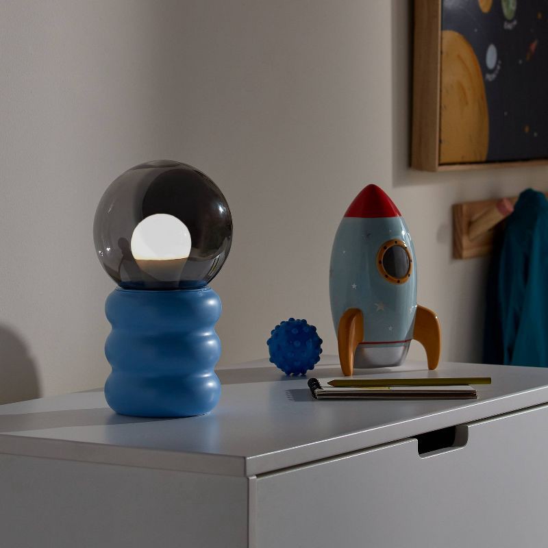 slide 3 of 4, Novelty Kids' Accent Lamp Blue - Pillowfort™, 1 ct