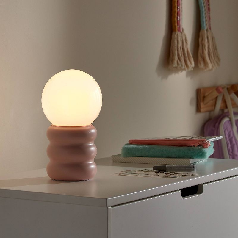 slide 3 of 4, Novelty Kids' Accent Lamp Pink - Pillowfort™, 1 ct