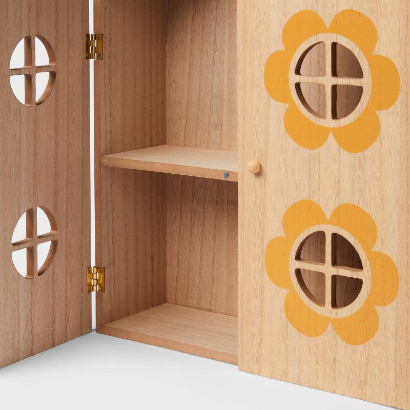 slide 4 of 4, House with Doors Kids' Wall Shelf - Pillowfort™, 1 ct