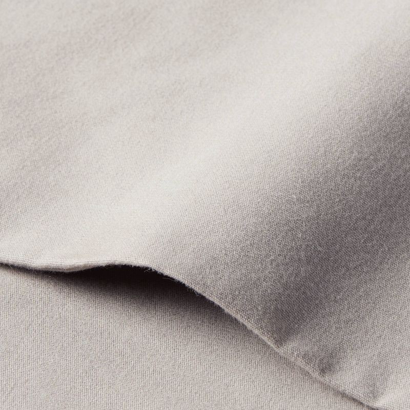 slide 3 of 3, Standard Kids' Cotton Pillowcase Gray - Pillowfort™, 1 ct