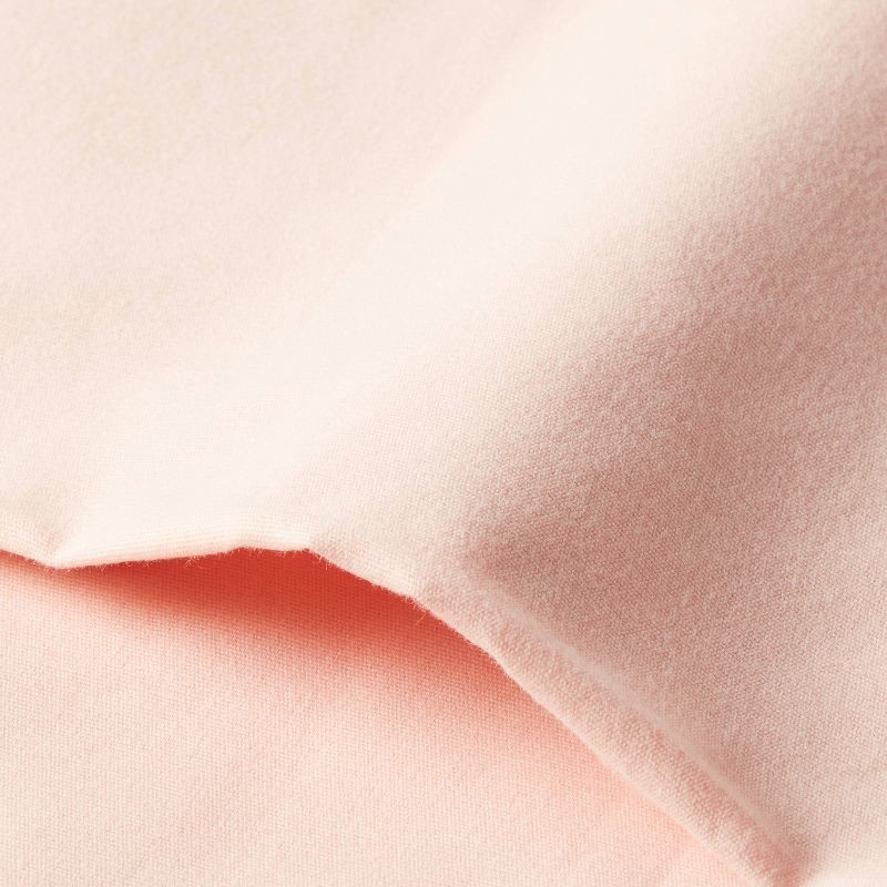 slide 3 of 3, Standard Kids' Cotton Pillowcase Pink - Pillowfort™, 1 ct