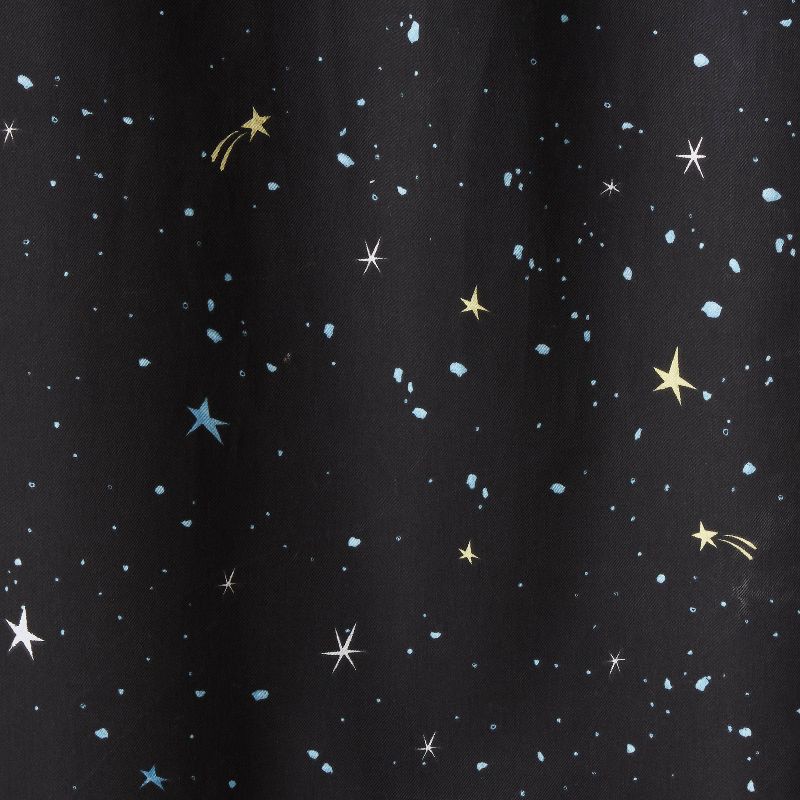 slide 3 of 5, 42"W x 84"L Space Kid's Blackout Window Curtain Panel - Pillowfort™, 1 ct