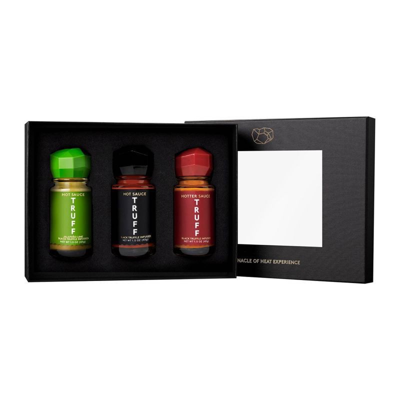 slide 1 of 2, Truff Mini Hot Sauce Variety Pack Gift Set - 4.5oz/3ct, 3 ct; 4.5 oz