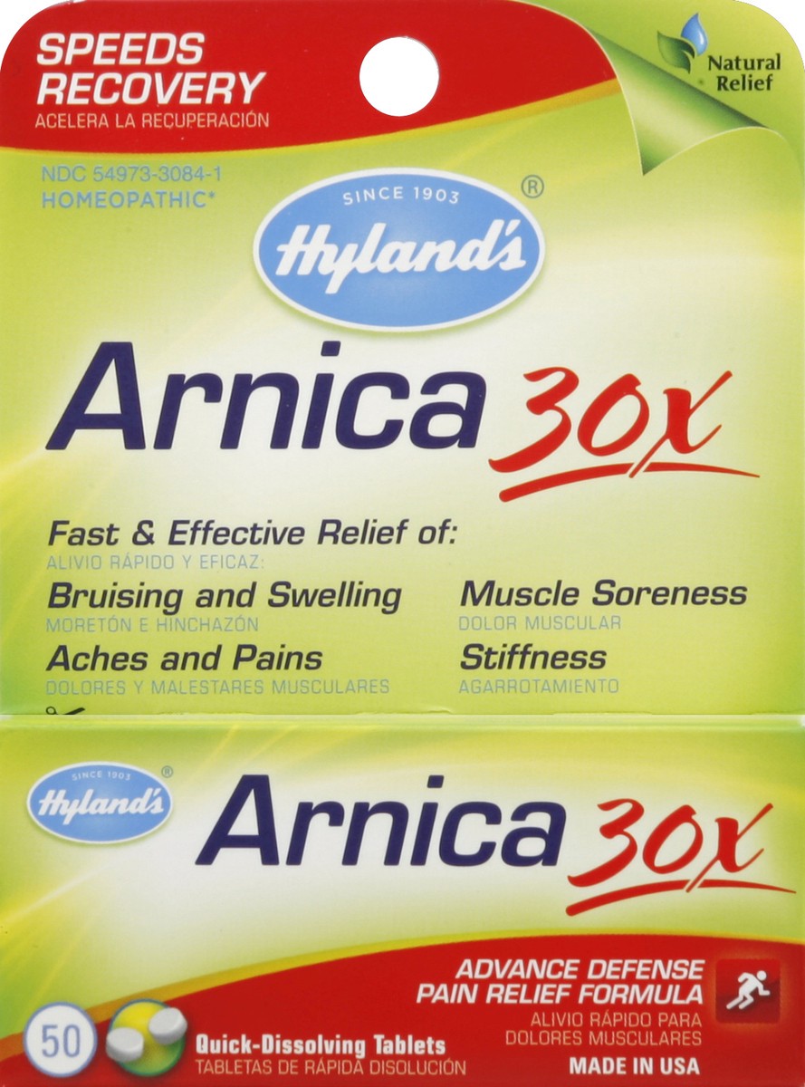 slide 1 of 4, Hyland's Arnica 30X 50 ea, 50 ct