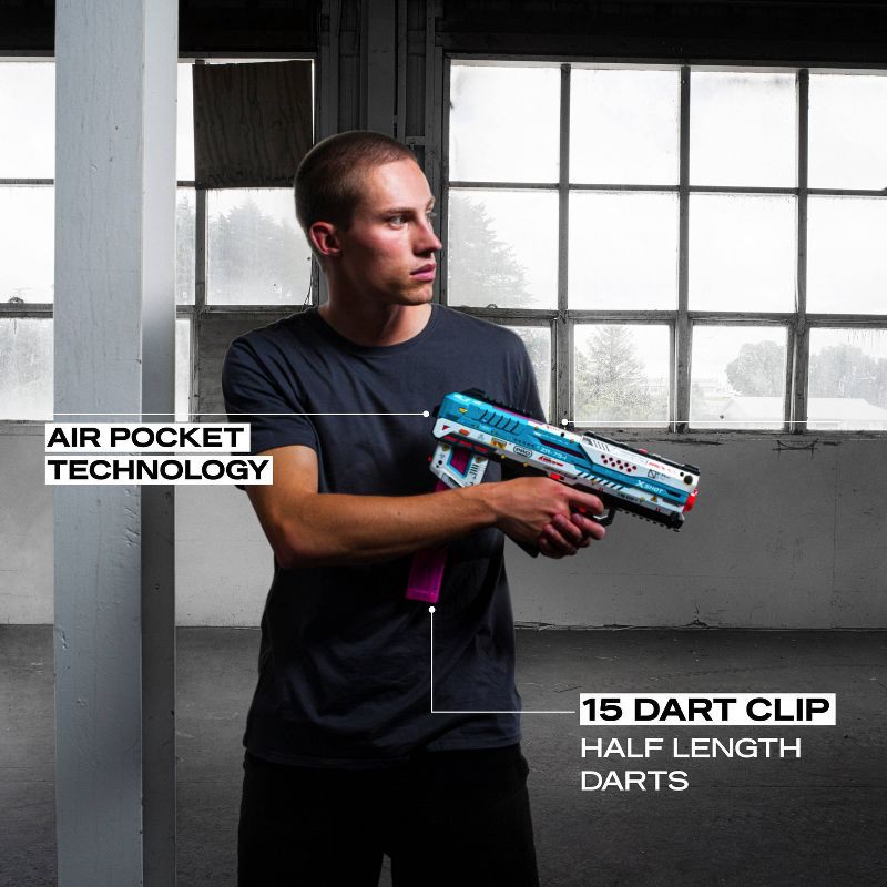 slide 6 of 8, XSHOT Pro Fury-X Toy Dart Blaster by ZURU, 1 ct