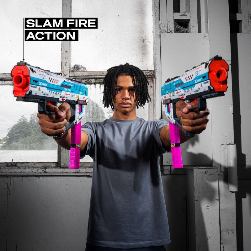 slide 5 of 8, XSHOT Pro Fury-X Toy Dart Blaster by ZURU, 1 ct
