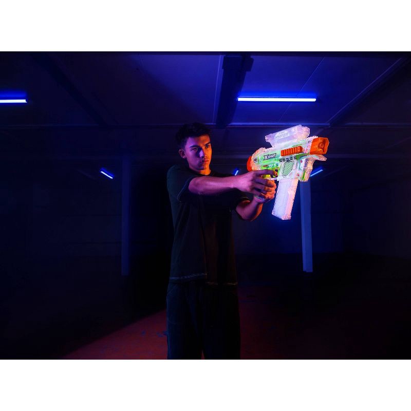 slide 6 of 9, XSHOT Hyper Gel Trace Fire Toy Dart Blaster by ZURU, 1 ct