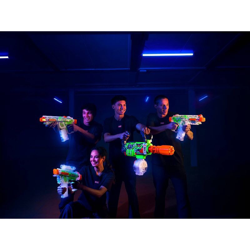 slide 5 of 9, XSHOT Hyper Gel Trace Fire Toy Dart Blaster by ZURU, 1 ct
