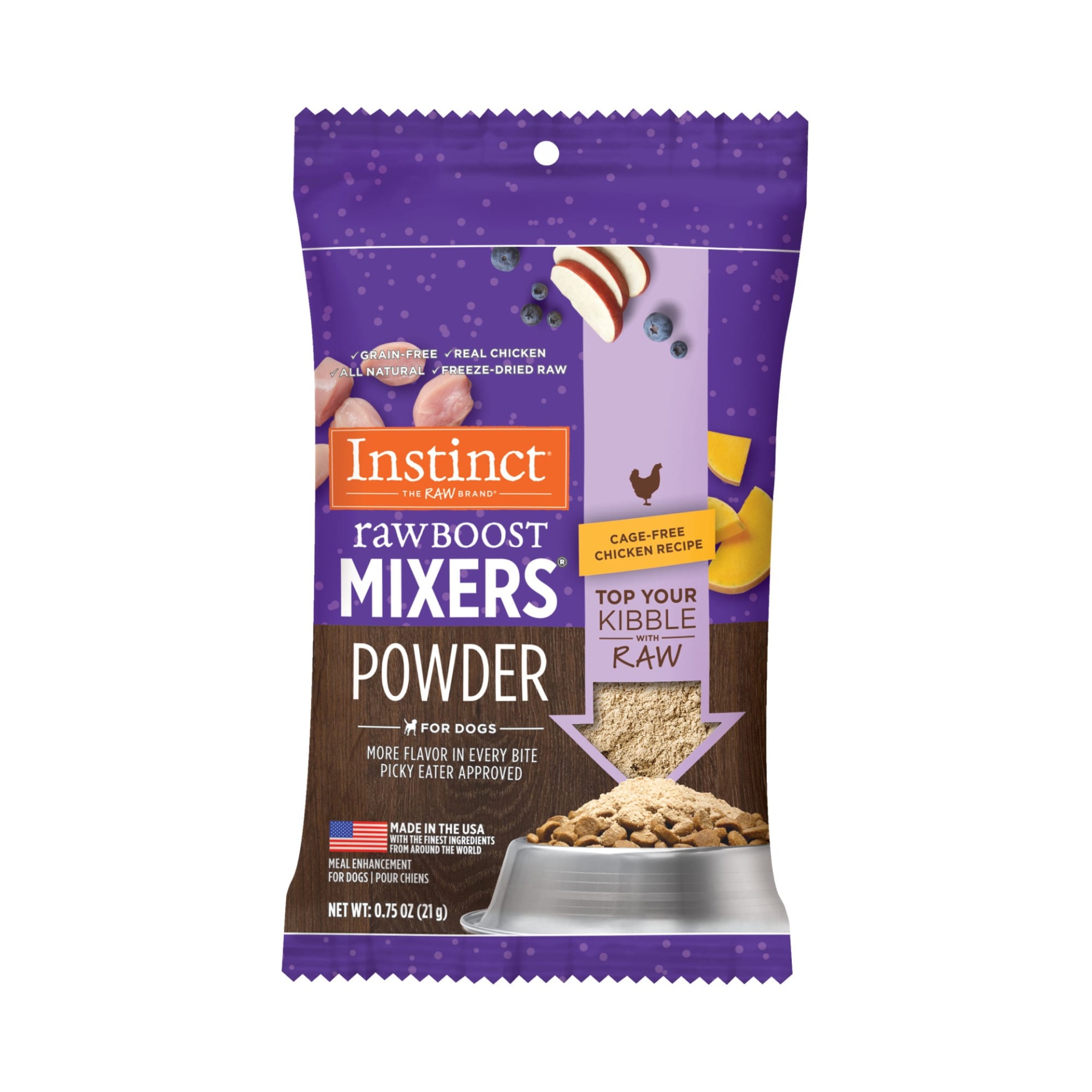 Instinct raw boost outlet mixers chicken