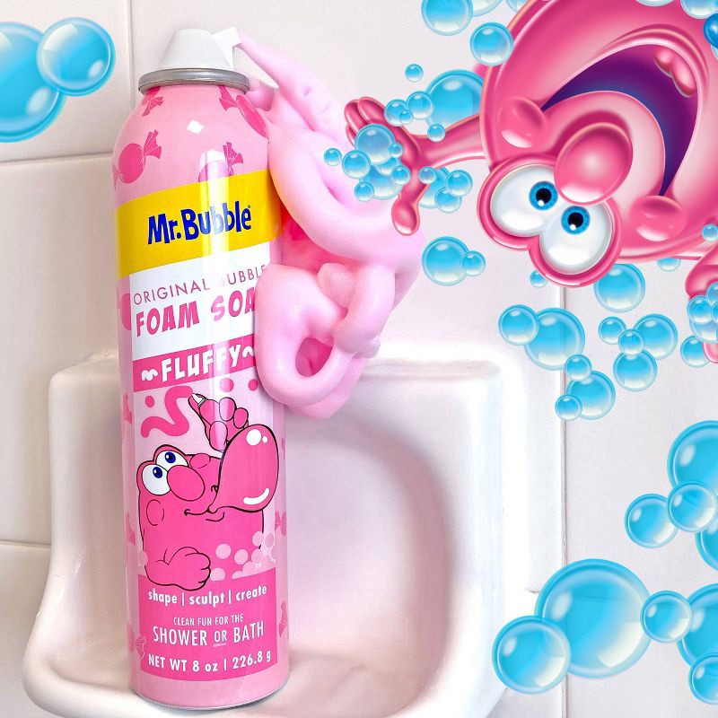 slide 5 of 9, Mr. Bubble 2pk Twin Foam Soap - Blueberry/Original Bubble - 16 fl oz, 2 ct, 16 fl oz