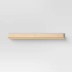 30" Wall Shelf Picture Ledge Tan - Room Essentials™