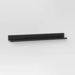 30" Wall Shelf Picture Ledge Black - Room Essentials™