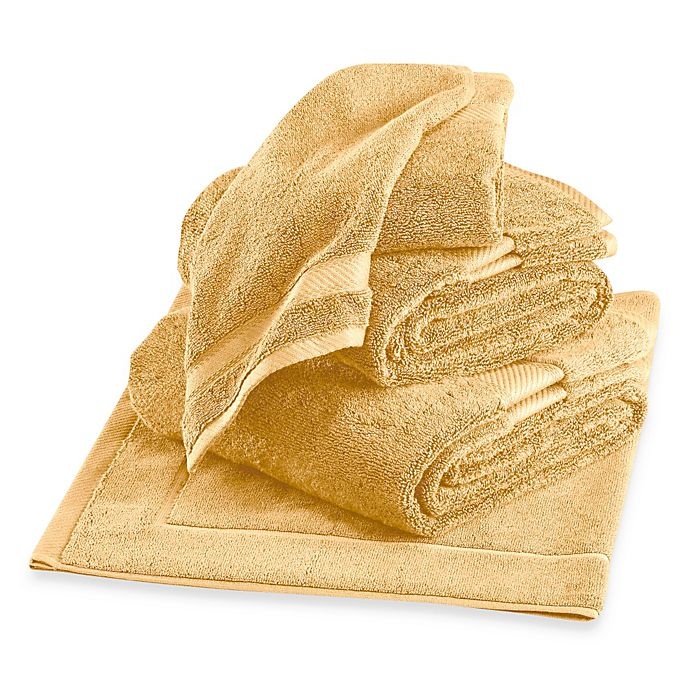 slide 1 of 1, Wamsutta Duet Bath Mat - Gold, 1 ct