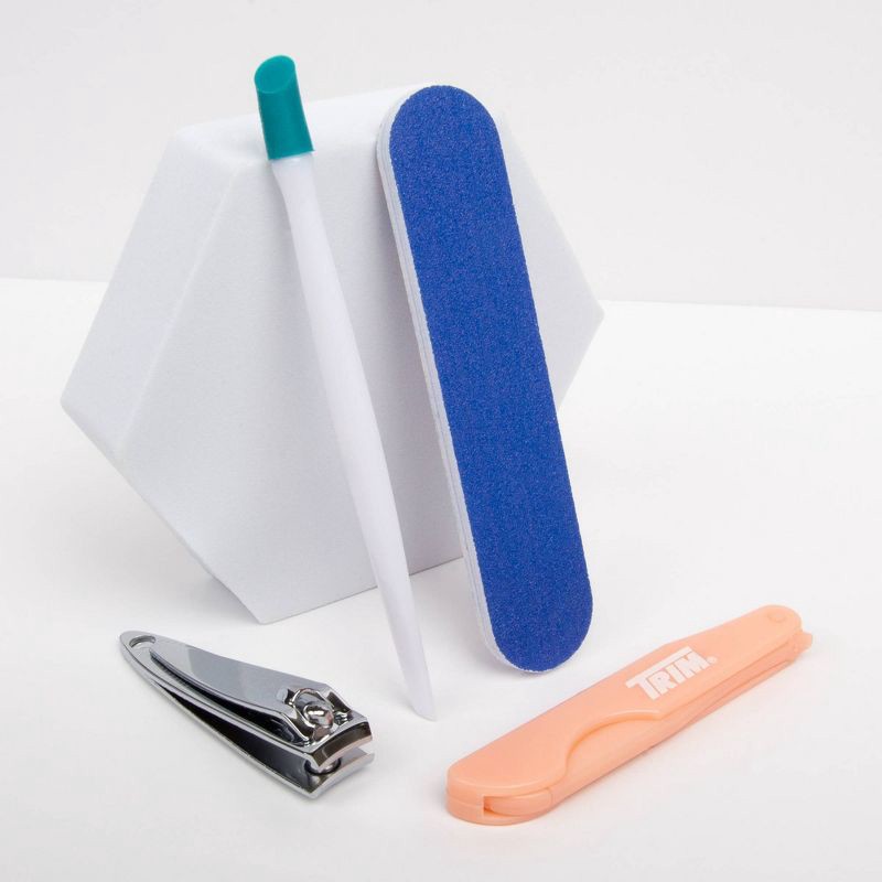 slide 4 of 5, Trim Nail Grooming Set - 4pc, 4 ct