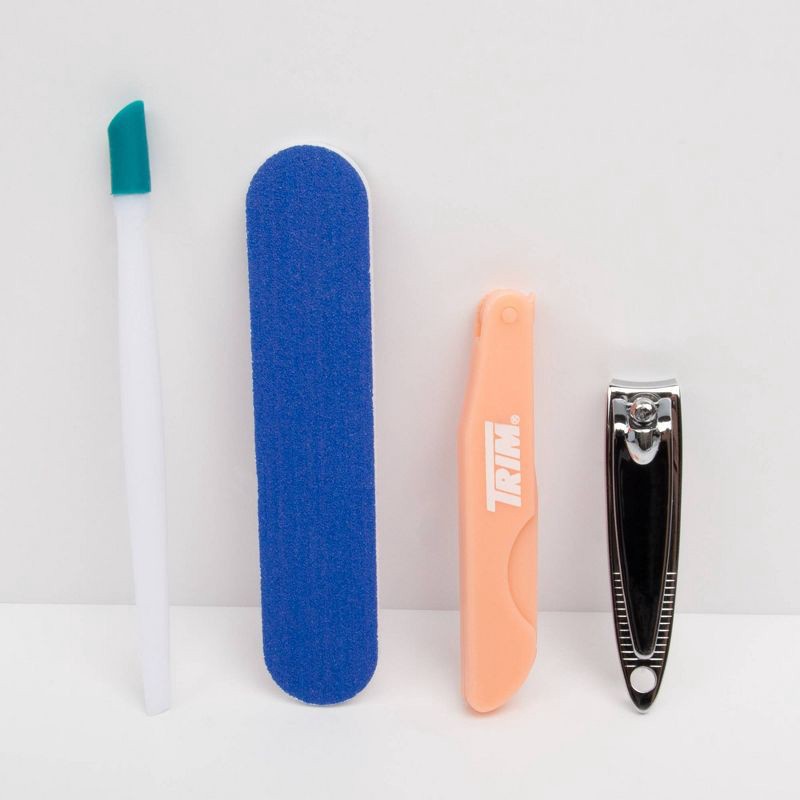 slide 5 of 5, Trim Nail Grooming Set - 4pc, 4 ct