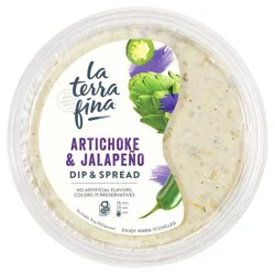 La Terra Fina Artichoke Jalapeno Dip - 10oz