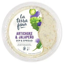 La Terra Fina Artichoke Jalapeno Dip - 10oz