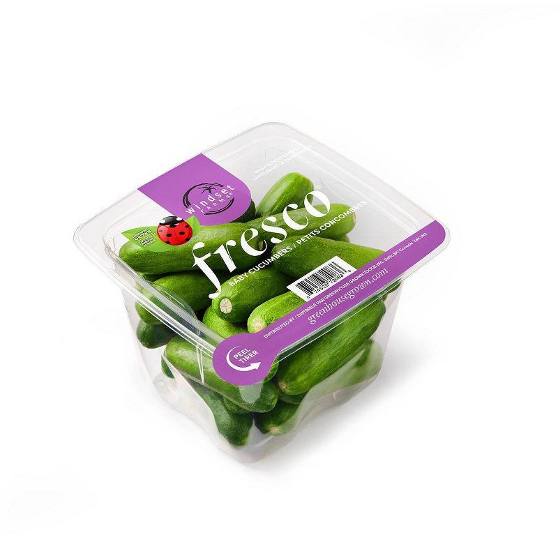 slide 2 of 6, Fresh Greenhouse Grown Fresco Baby Cucumbers - 8oz, 8 oz