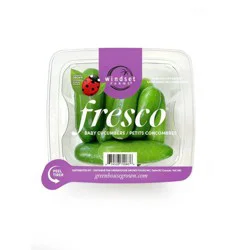 Fresh Greenhouse Grown Fresco Baby Cucumbers - 8oz