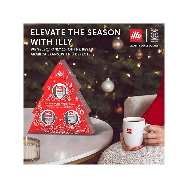 slide 3 of 5, Illy Holiday Variety 3-Pack, 1 ct