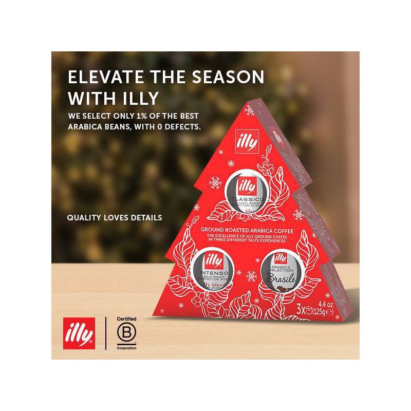 slide 5 of 5, Illy Holiday Variety 3-Pack, 1 ct