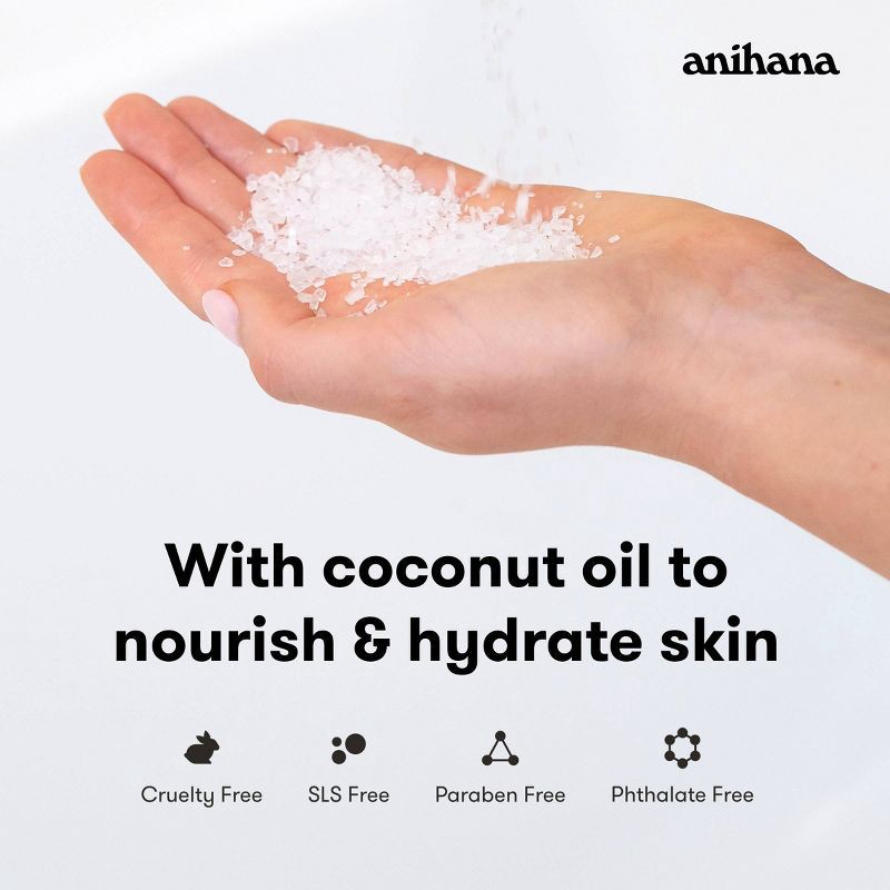 slide 6 of 6, anihana Bath Salt - Peppermint & Lime, 1 ct