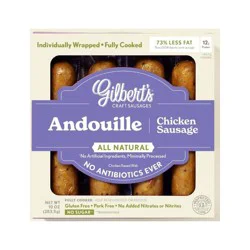Gilbert's Craft Sausages Gilbert's Andouille Sausage - 12oz/4ct