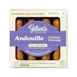 Gilbert's Craft Sausages Gilbert's Andouille Sausage - 12oz/4ct