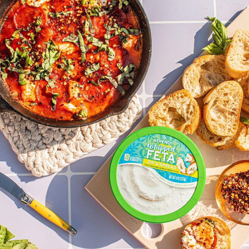 slide 2 of 8, Athenos Whipped Feta Cheese Dip & Spread - 8oz, 8 oz