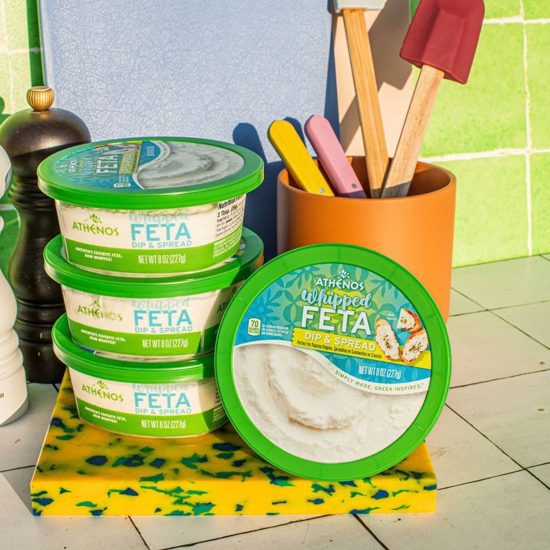 slide 7 of 8, Athenos Whipped Feta Cheese Dip & Spread - 8oz, 8 oz