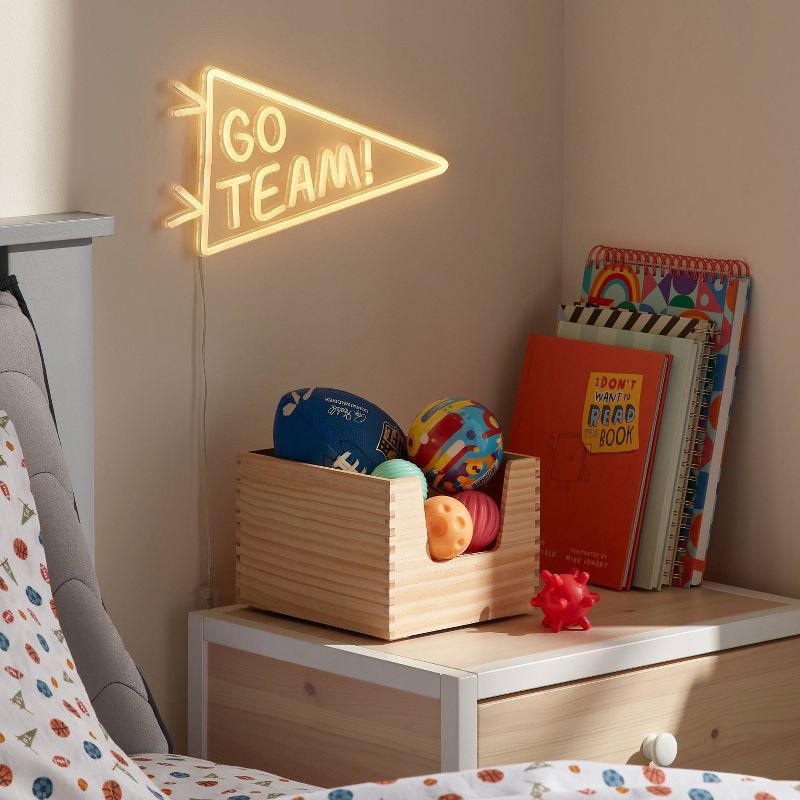 slide 2 of 4, GO TEAM Kids' Neon Light - Pillowfort™, 1 ct