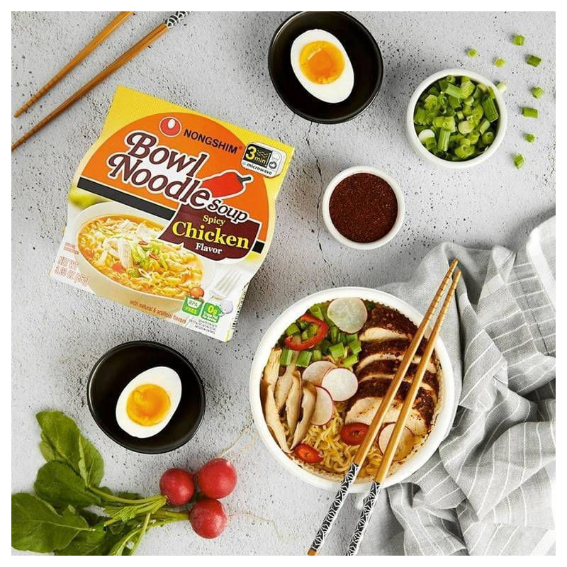 slide 4 of 4, NongShim Chicken Flavor Savory Noodle Bowl - 3.03oz, 3.03 oz