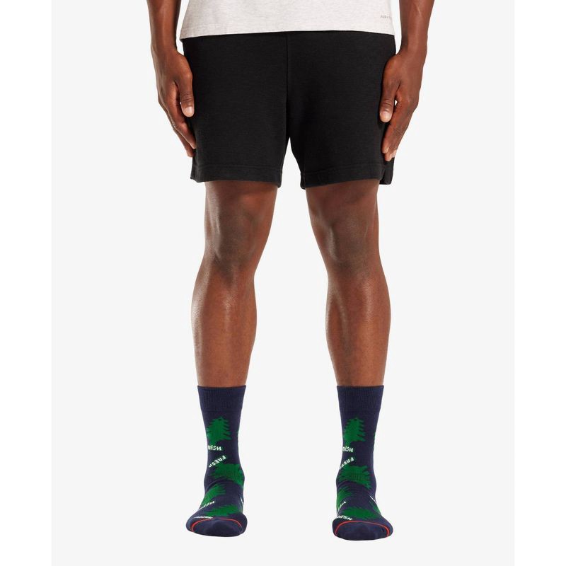 slide 4 of 6, Pair of Thieves Men's Tree Print Crew Socks - 6-12, 1 ct