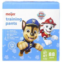 Meijer Training Pants Giant, Boy 3t/4t, 88ct