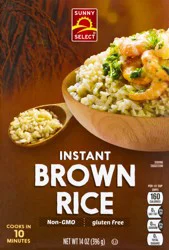 Sunny Select Instant Brown Rice - 14 oz