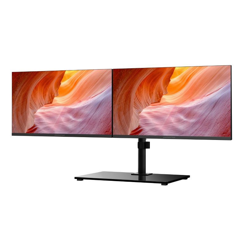 slide 2 of 8, Packard Bell airFrame 43" Dual Monitor Workstation: High-Definition VA Panel, HDMI, 75Hz, 1 ct