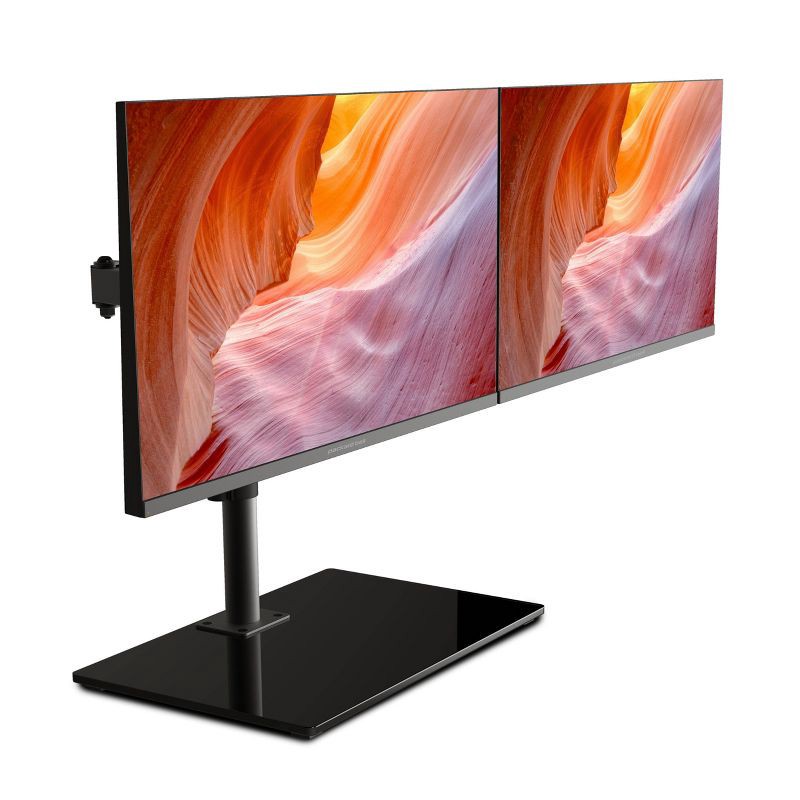 slide 3 of 8, Packard Bell airFrame 43" Dual Monitor Workstation: High-Definition VA Panel, HDMI, 75Hz, 1 ct