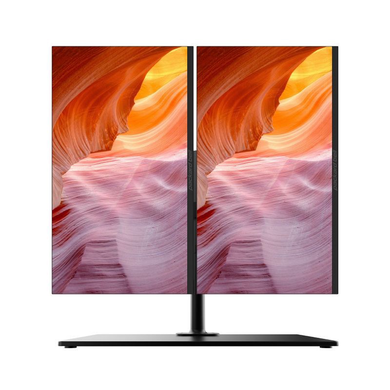 slide 6 of 8, Packard Bell airFrame 43" Dual Monitor Workstation: High-Definition VA Panel, HDMI, 75Hz, 1 ct