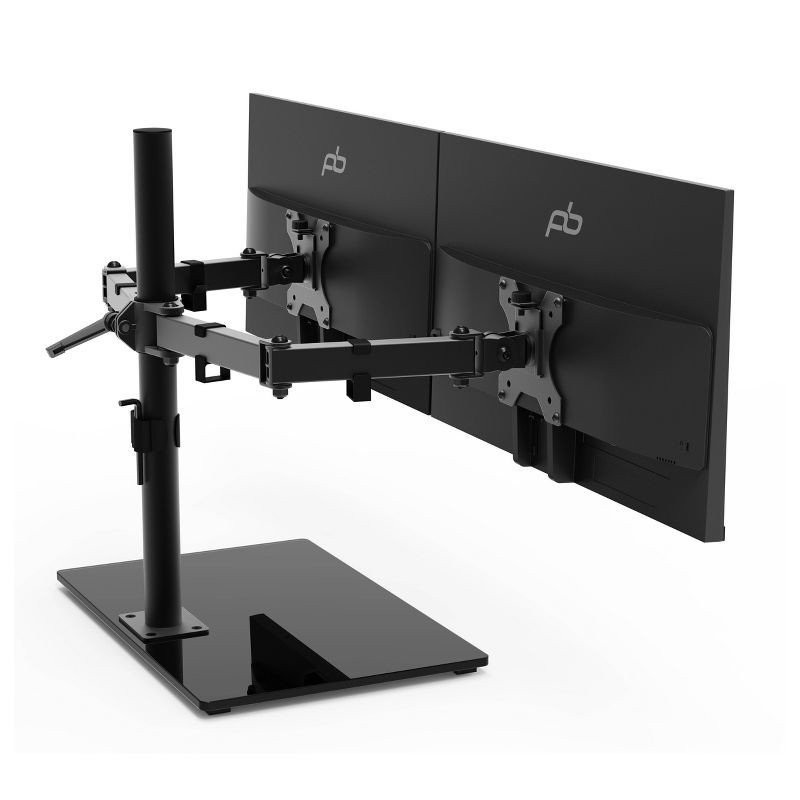 slide 7 of 8, Packard Bell airFrame 43" Dual Monitor Workstation: High-Definition VA Panel, HDMI, 75Hz, 1 ct